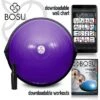 Bosu 72-10850 Home Gym Equipment The Original Balance Trainer 65 Cm Diameter, Black And Purple