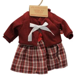 Miniland Educational Doll Clothes, Cold Weather Dress Set