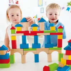 HAPE Natural And Color Maple Blocks - Set Of 100 -FUNKO Shop GUEST 58213f98 0929 4904 b3f2 37ec374f3658