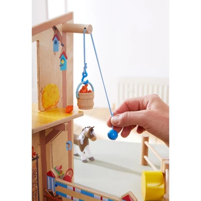 HABA Little Friends Riding Stable 2 HABA Little Friends Riding Stable - Image 2