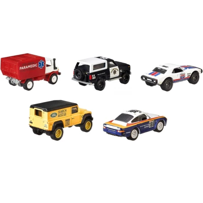 "Wild Terrain" 5 Piece Set "Car Culture" Series Diecast Model Cars By Hot Wheels 2 "Wild Terrain" 5 Piece Set "Car Culture" Series Diecast Model Cars By Hot Wheels - Image 2