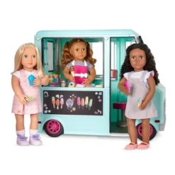 Our Generation Sweet Stop Ice Cream Truck With Electronics For 18" Dolls - Light Blue -FUNKO Shop GUEST 597dcc7e d28c 4b96 a11d a24bb0acfdf1