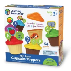 Learning Resources ABC Party Cupcake Toppers -FUNKO Shop GUEST 5b7a2a5f 05ac 4c96 80fe afaaecb15e6e