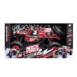 Power Craze Rock Force 4x4 RC Buggy 1:10 Scale - Red