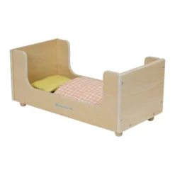 Manhattan Toy Night Night Wooden Play Sleigh Bed With Pillow And Blanket For Dolls And Stuffed Animals -FUNKO Shop GUEST 5dfdcd47 4843 4e36 8951 9e716bb4d2b4