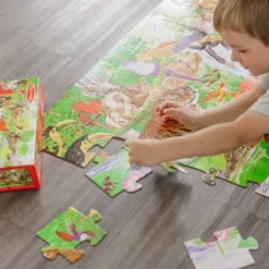 Melissa & Doug Melissa And Doug Rainforest Kids' Floor Puzzle - 48pc -FUNKO Shop GUEST 605da782 ddb7 41b8 976f 181a28330fc4
