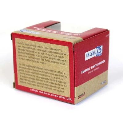 1/64 Limited Edition IH Farmall "M" With Man, ERTL 75th Anniversary, One Time Production 44205 2 1/64 Limited Edition IH Farmall "M" With Man, ERTL 75th Anniversary, One Time Production 44205 - Image 2