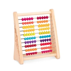 B. Toys Wooden Abacus Counting Toy - Two-ty Fruity!