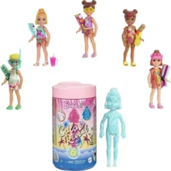 Barbie - Chelsea Color Reveal ! Color Changing Kids - Beach Go'er Doll With 6 Surprise Accessories -FUNKO Shop GUEST 6379a614 6c8e 4d52 bce7 e44aa055f354