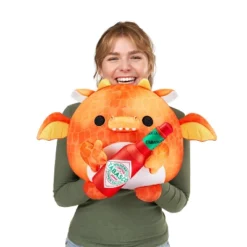 5 Surprise Snackles Series 1 Plush Dragon