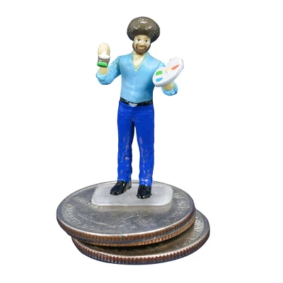 Super Impulse Worlds Smallest Micro Figure | Bob Ross 1 Super Impulse Worlds Smallest Micro Figure | Bob Ross