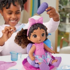 Baby Alive Sudsy Styling Baby Doll - Black Hair -FUNKO Shop GUEST 65ff3581 7a71 4b76 9507 e93c2994ba32
