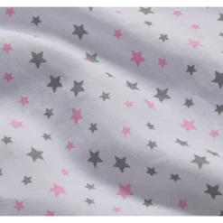 Badger Basket Scrollwork Metal Triple Doll Bunk Bed With Ladder And Bedding - Silver/Pink/Stars -FUNKO Shop GUEST 66b64b55 c29b 4c75 905e 1e28375358d2