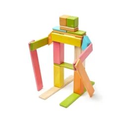 Tegu Magnetic Wooden Blocks, 24-Piece Set, Tints -FUNKO Shop GUEST 67d3ac09 3e1b 4e03 9434 2857e3154a94