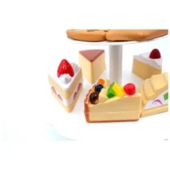 Insten 14 Piece Balance Desserts Board Game, Pretend Play Toy Food