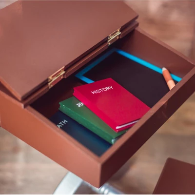 The Queen's Treasures 18 Inch Doll 1940’s Wood School Desk. And Accessories 6 The Queen's Treasures 18 Inch Doll 1940’s Wood School Desk. And Accessories - Image 6