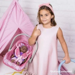 Adora Baby Doll Car Seat Carrier Glam Sparkly & Glittery Pink Seat Cover, Fits Dolls Up To 20 Inches -FUNKO Shop GUEST 69d83c73 de5a 41f3 9303 3be8d66d7396