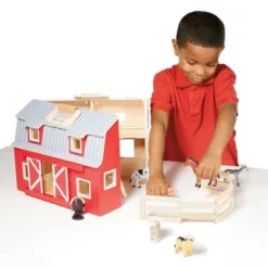 Melissa & Doug Fold And Go Wooden Barn Play Set -FUNKO Shop GUEST 6a824847 67ab 4f79 b5fe cbb6fd0a70b3