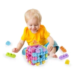 UNiPLAY Waffle Soft Blocks — Cube Puzzle Play For Cognitive And Sensory Development In Early Learning Education, Ages 3 Months And Up (6pc Set) -FUNKO Shop GUEST 6bda6780 c918 4d02 893c 984b626f06d4
