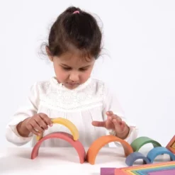 TickiT Wooden Rainbow Architect Arches, Set Of 7 -FUNKO Shop GUEST 6d291e82 e4c4 4f58 8792 877de9647b15