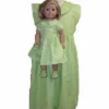 Doll Clothes Superstore Matching Designer Long Lime Dress For Girl And Dolls Size 4