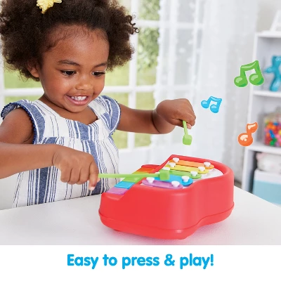Kidoozie Happy Keys Music Maker, 2-in-1 Piano And Xylophone Instrument For Toddlers 12M+ 2 Kidoozie Happy Keys Music Maker, 2-in-1 Piano And Xylophone Instrument For Toddlers 12M+ - Image 2