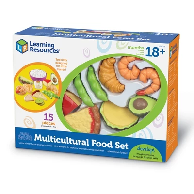 Learning Resources New Sprouts Multicultural Food Set, 15 Pieces, Ages 18 Mos+ 3 Learning Resources New Sprouts Multicultural Food Set, 15 Pieces, Ages 18 Mos+ - Image 3