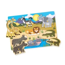 Melissa & Doug World Of Animals Wooden Peg Puzzles Set - Pets, Farm, And Safari 23pc 11 Melissa & Doug World Of Animals Wooden Peg Puzzles Set - Pets, Farm, And Safari 23pc -FUNKO Shop GUEST 71b7b612 c94d 4c4d b8de b82de1edf251