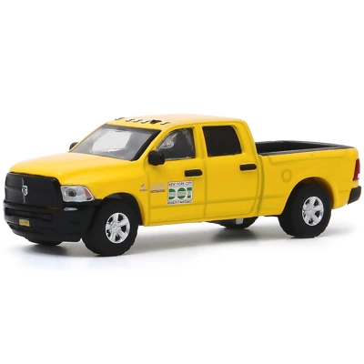 2017 RAM 2500 Pickup Truck Yellow "New York City DOT - Brooklyn Street Maintenance" "Hobby Exclusive" 1/64 Diecast Model Car By Greenlight 1 2017 RAM 2500 Pickup Truck Yellow "New York City DOT - Brooklyn Street Maintenance" "Hobby Exclusive" 1/64 Diecast Model Car By Greenlight