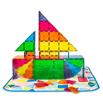 Magna-Tiles 84pc + Storage Bin/Playmat Bundle 5 Magna-Tiles 84pc + Storage Bin/Playmat Bundle - Image 5