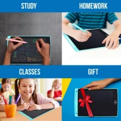 Dartwood LCD Writing Tablet - 8.5 Inch Colorful Electronic Doodle Board And Drawing Pad For Kids (Blue) (2 Pack) -FUNKO Shop GUEST 75e05d3b 460b 4297 be15 8879f5a880e6