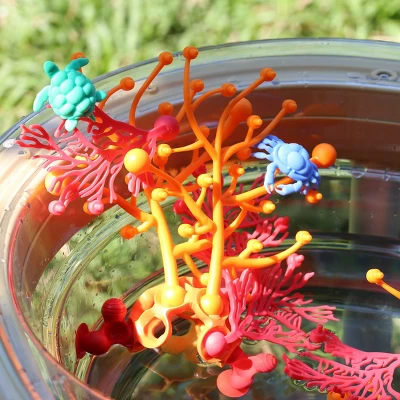 Guidecraft Coral Connection Set - 70 Pieces 2 Guidecraft Coral Connection Set - 70 Pieces - Image 2