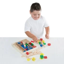 Melissa & Doug Wooden Construction Building Set In A Box (48pc) 13 Melissa & Doug Wooden Construction Building Set In A Box (48pc) -FUNKO Shop GUEST 7658fca6 2fbe 4711 b7c7 97061b8dc30b
