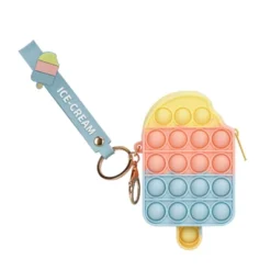 Link Bubble Popper Keychain Zipper Pouch Fidget Toy Pop Sensory Toy - Great Stocking Stuffer For Kids Of All Ages -FUNKO Shop GUEST 77efaa85 a96d 414d 9bb2 5e1b83f00456