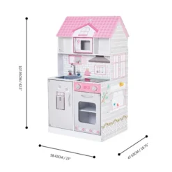Teamson Kids 'Wonderland' Children's 2 In 1 Doll House & Play Kitchen TD-12515P -FUNKO Shop GUEST 77f42a3c 395d 4669 974a e2311645bb2e