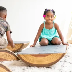 ECR4Kids SoftZone Tree Log Climber Set, Balance Builders, Chocolate, 4-Piece -FUNKO Shop GUEST 797db8a4 5360 459e 9f2e 65d8b60db1d8