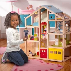 Melissa & Doug Hi-Rise Wooden Dollhouse With Furniture, Garage And Working Elevator 10 Melissa & Doug Hi-Rise Wooden Dollhouse With Furniture, Garage And Working Elevator -FUNKO Shop GUEST 7a0d0362 ba92 4fea 8d7d cedafeea745f