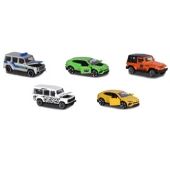 4x4 SUV Giftpack 5 Piece Set 1/64 Diecast Model Cars By Majorette