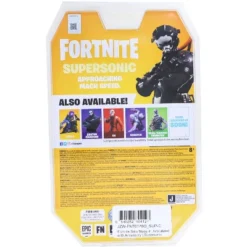 Jazwares, Inc. Fortnite Solo Mode 4 Inch Action Figure | Supersonic
