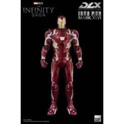 Marvel Iron Man Mark 46 1:12 Scale Figure | Threezero The Avengers Infinity Saga DLX Action Figures