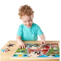 Melissa & Doug Jigsaw Puzzle 3pc Bundle Farm And Construction And Pets -FUNKO Shop GUEST 7d6d5864 a768 468f a605 976faf5ac905