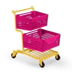 Our Generation Grocery Day Shopping Cart Pink & Yellow Accessory Set For 18" Dolls -FUNKO Shop GUEST 7d82e723 d0fa 413d b4fc acc845cefd30