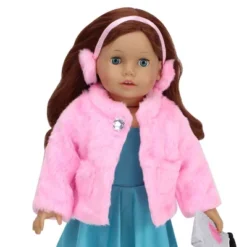 Sophia’s Pink Faux Fur Coat And Earmuff Headband Set For 18" Dolls 8 Sophia’s Pink Faux Fur Coat And Earmuff Headband Set For 18" Dolls -FUNKO Shop GUEST 7ddb6189 de1f 4178 841f e7c18b2ed2e3