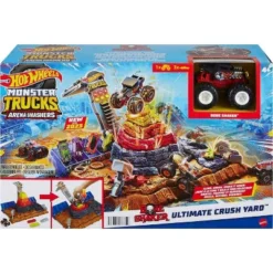 Hot Wheels Monster Trucks Arena Smashers Bone Shaker Ultimate Crush Yard Playset -FUNKO Shop GUEST 7df30bab 8ef8 465b bfa7 796e3879eeec