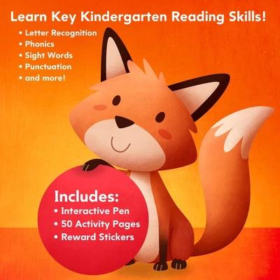 Educational Insights Hot Dots Let's Learn Kindergarten Reading Workbook With Interactive Hot Dots Audio Pen, Ages 5-6 4 Educational Insights Hot Dots Let's Learn Kindergarten Reading Workbook With Interactive Hot Dots Audio Pen, Ages 5-6 - Image 4