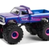 1983 Dodge Ram W350 Monster Truck Purple And Blue "Mopar Magic" "Kings Of Crunch" Series 12 1/64 Diecast Model Car By Greenlight