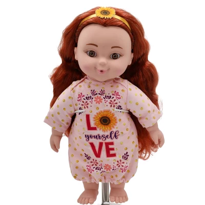 Positively Perfect 14" Lola Toddler Doll - Brown Hair/Brown Eyes 1 Positively Perfect 14" Lola Toddler Doll - Brown Hair/Brown Eyes