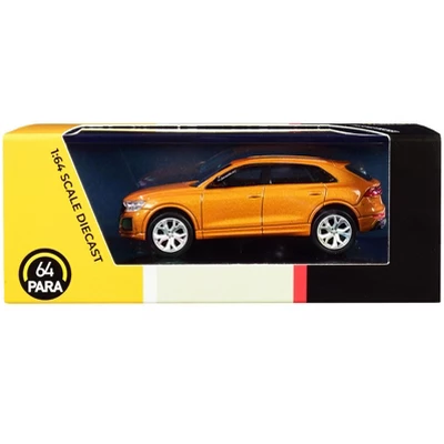 Audi RS Q8 Dragon Orange Metallic 1/64 Diecast Model Car By Paragon 2 Audi RS Q8 Dragon Orange Metallic 1/64 Diecast Model Car By Paragon - Image 2