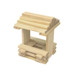 MindWare Keva Brain Builders Deluxe Wooden Plank Set - Building Blocks -123 Pieces -FUNKO Shop GUEST 80f71c31 534f 4ac7 94f9 c45660615a9b