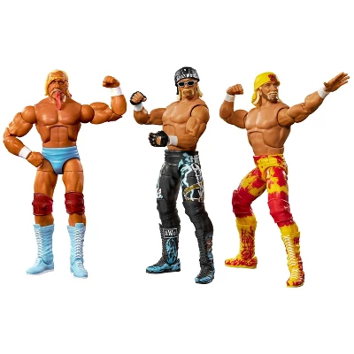 WWE Elite Collection Hulkamania 40th Anniversary Action Figure Set - 3pk 2 WWE Elite Collection Hulkamania 40th Anniversary Action Figure Set - 3pk - Image 2
